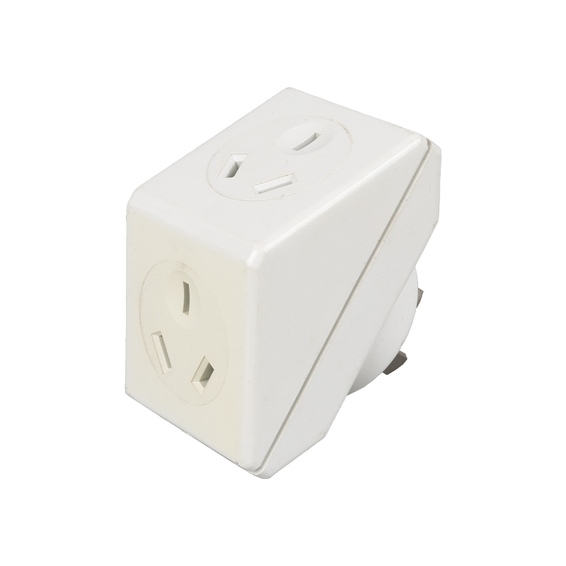 Conversor de alimentação de plugue triangular seguro e universal de 10A 250V